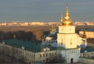 Slika pregleda web-kamere Kyiv - St. Michael's Golden-Domed Monastery